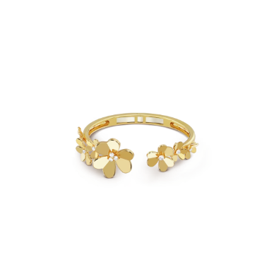 Frivole bracelet, 7 flowers, medium model